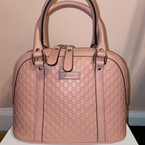 Brand New Microguccissima Mini Dome Bag Soft Pink